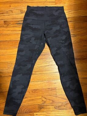 Lululemon Align High-Rise Pant in Heritage 365 Camo Deep Coal Multi